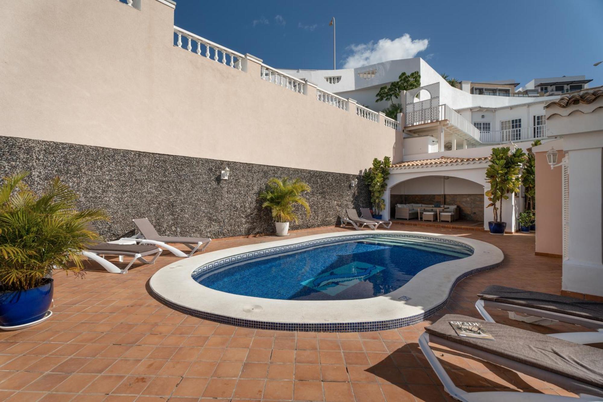 Villa Marbella-Private Heated Pool And Breathtaking View Costa Adeje  Exteriör bild