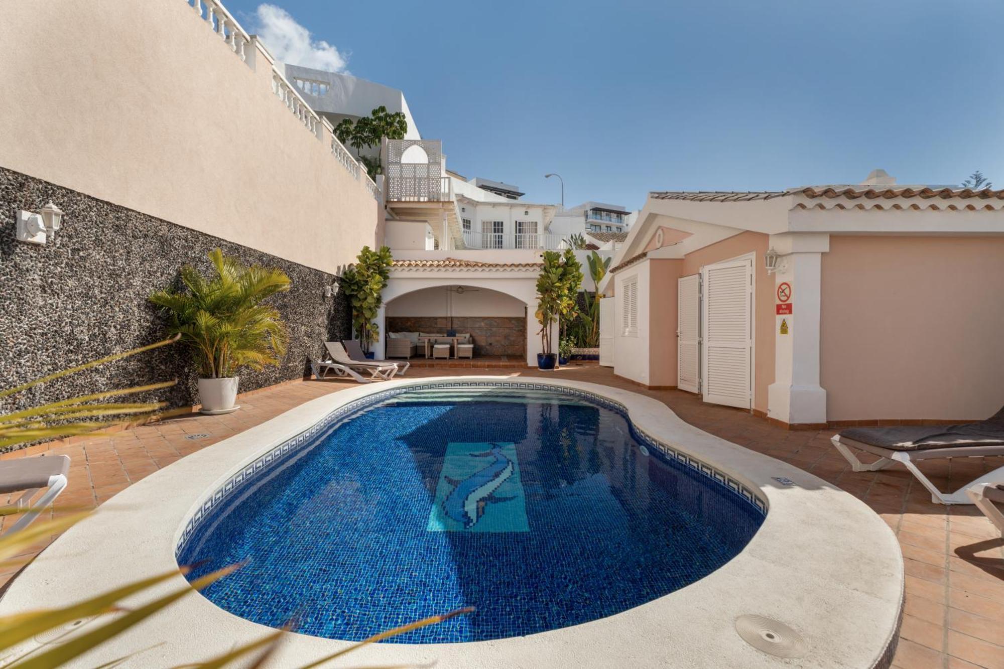 Villa Marbella-Private Heated Pool And Breathtaking View Costa Adeje  Exteriör bild